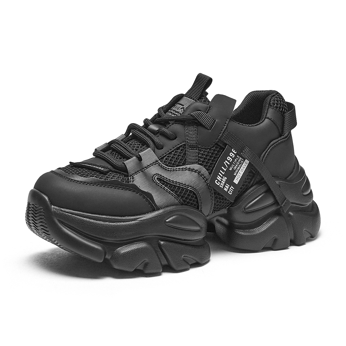 Details for (W) 핫윈드 대드 슈 '패브릭 & 합성 가죽' H97W3402