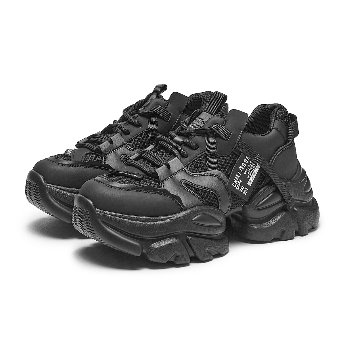 Sizing (W) 핫윈드 대드 슈 '패브릭 & 합성 가죽' H97W3402