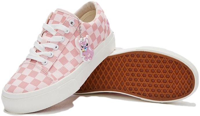 (Women) Hotwind Disney x Fabric Pink 'Stitch Round Toe Lace-Up Sweet Cool' H14W3180 Shop (Women) Hotwind Disney x Fabric Pink 'Stitch Round Toe Lace-Up Sweet Cool' H14W3180
