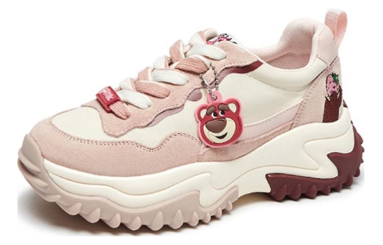 Order (W) 핫윈드 디즈니 x 패브릭 핑크 '딸기곰 청키 로우탑' H11W2397