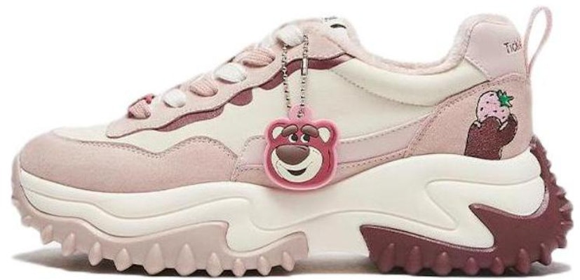 (Women) Hotwind Disney x Fabric Pink 'Strawberry Bear Chunky Low-Top' H11W2397 Shop (Women) Hotwind Disney x Fabric Pink 'Strawberry Bear Chunky Low-Top' H11W2397