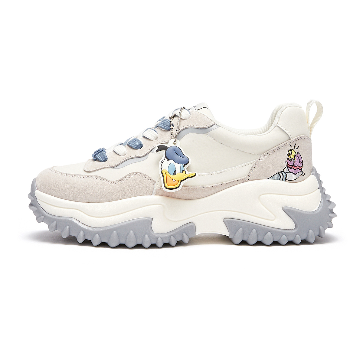 Purchase (W) 핫윈드 디즈니 x 미키 패밀리 컬러블록 청키 레트로 대드 슈즈 H11W3196