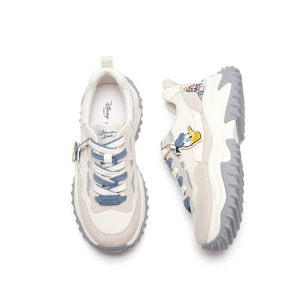 Cheap (W) 핫윈드 디즈니 x 미키 패밀리 컬러블록 청키 레트로 대드 슈즈 H11W3196