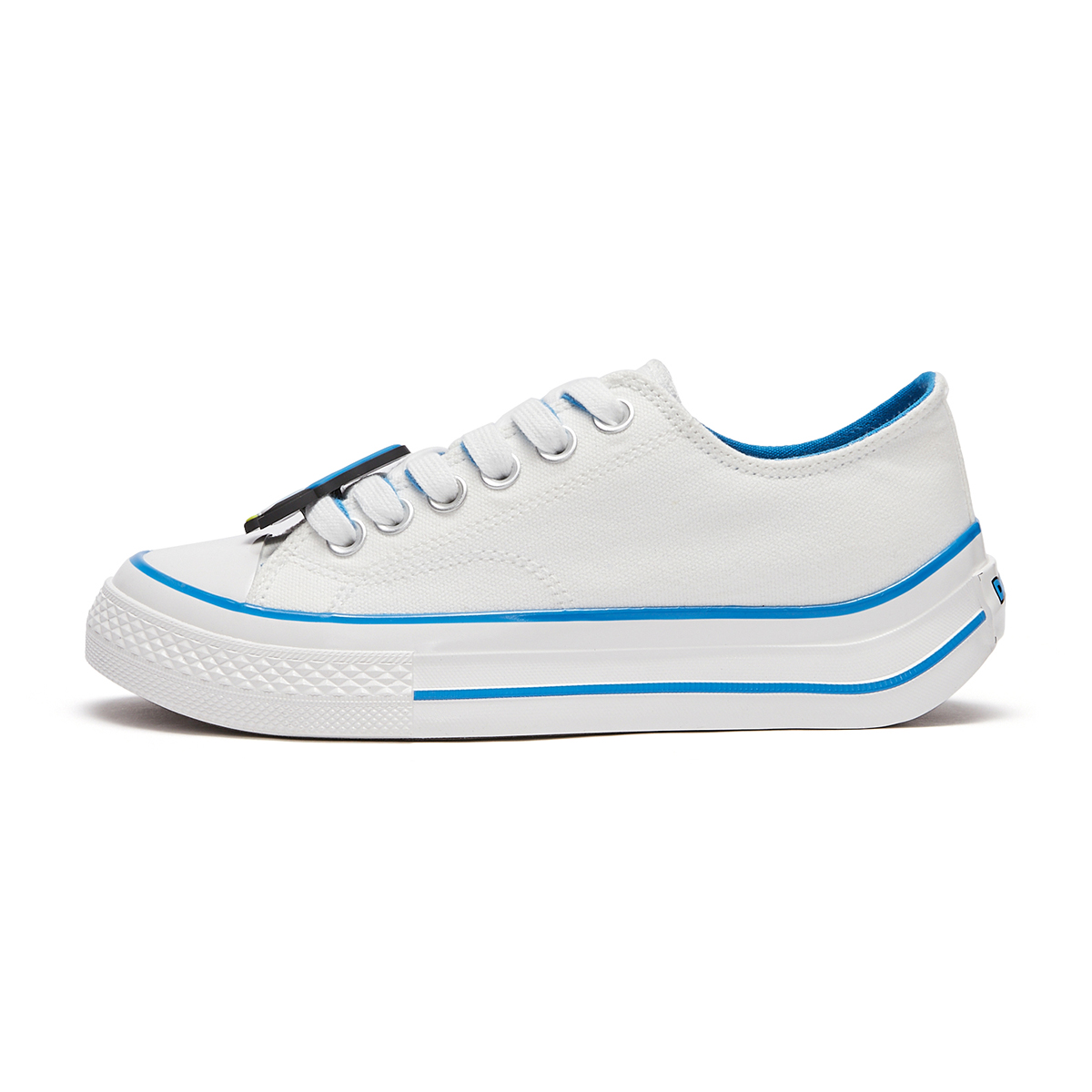 (Women) Hotwind Disney x Mickey Family Series Classic Lace-Up Canvas 'White' H14W3175