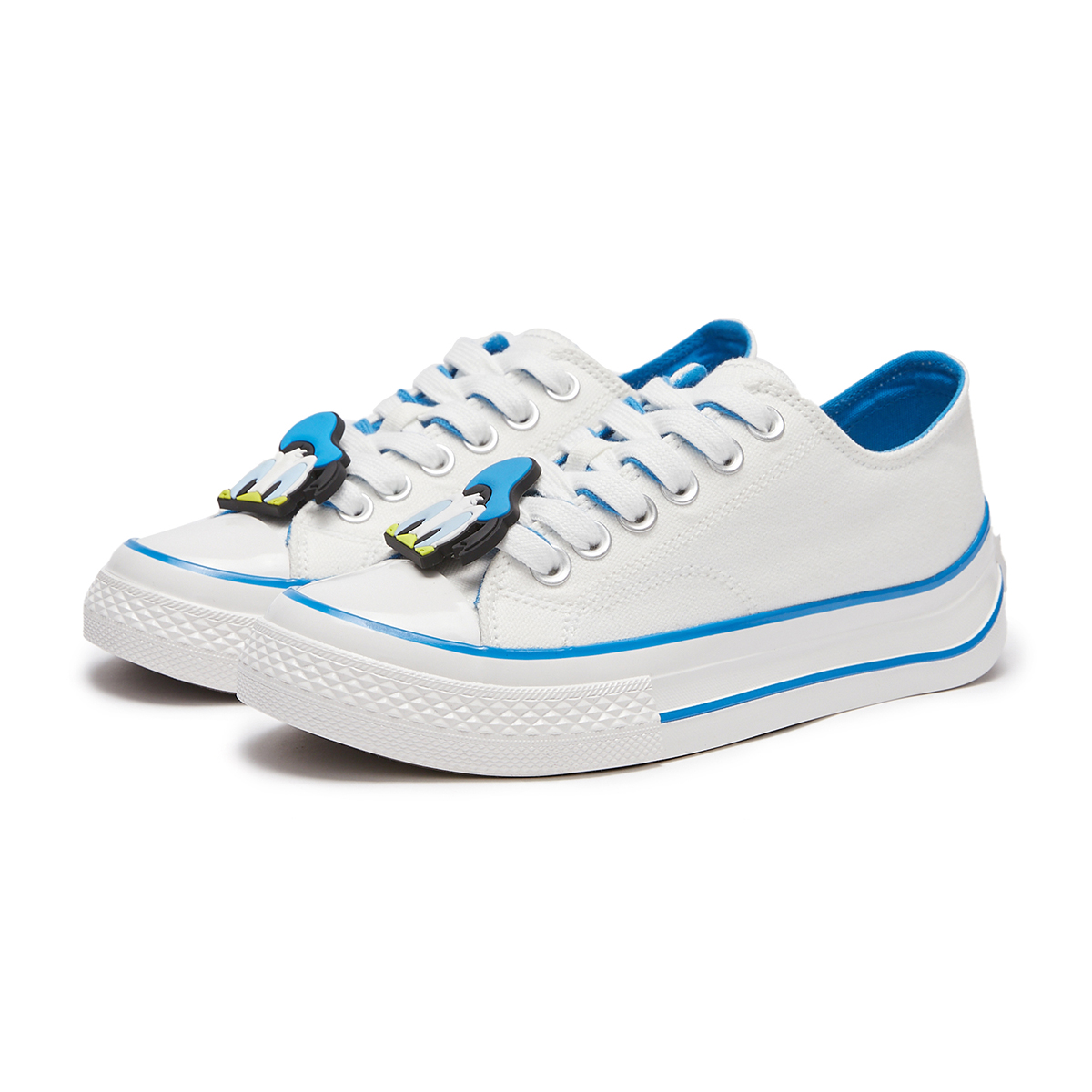 Shop (W) Hotwind Disney x Mickey Seri Keluarga Sepatu Kanvas Klasik Tali ''Putih'' H14W3175