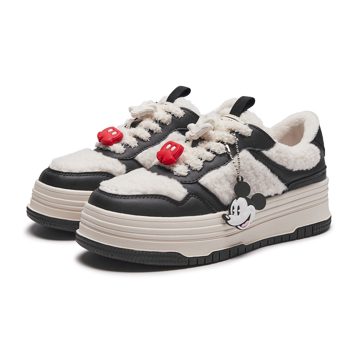 Lookbook (W) ホットウィンド ディズニー ミッキーファミリー ローカット『ふわふわ可愛い』 H91W3499