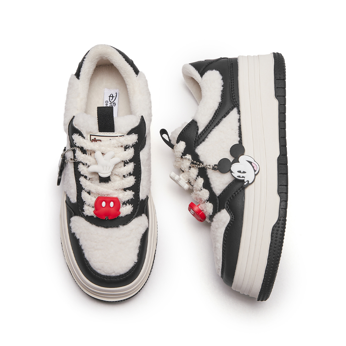 Shop (W) ホットウィンド ディズニー ミッキーファミリー ローカット『ふわふわ可愛い』 H91W3499