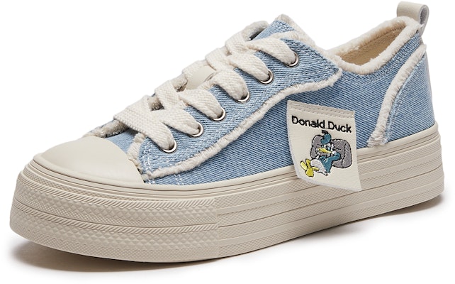 (Women) Hotwind Disney x Mickey Family Series Low 'Denim Patchwork Blue' H14W3389 Order (Women) Hotwind Disney x Mickey Family Series Low 'Denim Patchwork Blue' H14W3389