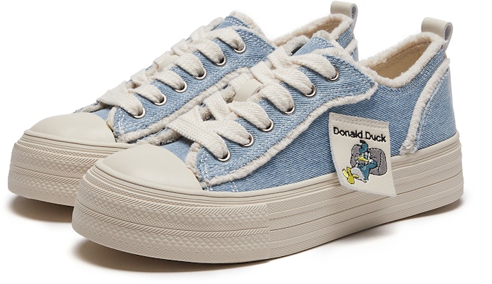 (Women) Hotwind Disney x Mickey Family Series Low 'Denim Patchwork Blue' H14W3389 Lookbook (Women) Hotwind Disney x Mickey Family Series Low 'Denim Patchwork Blue' H14W3389