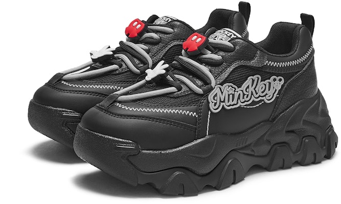 (Women) Hotwind Disney x Mickey Family Series Low Top 'Black Comfort Thick Sole' H42W3395 Lookbook (Women) Hotwind Disney x Mickey Family Series Low Top 'Black Comfort Thick Sole' H42W3395