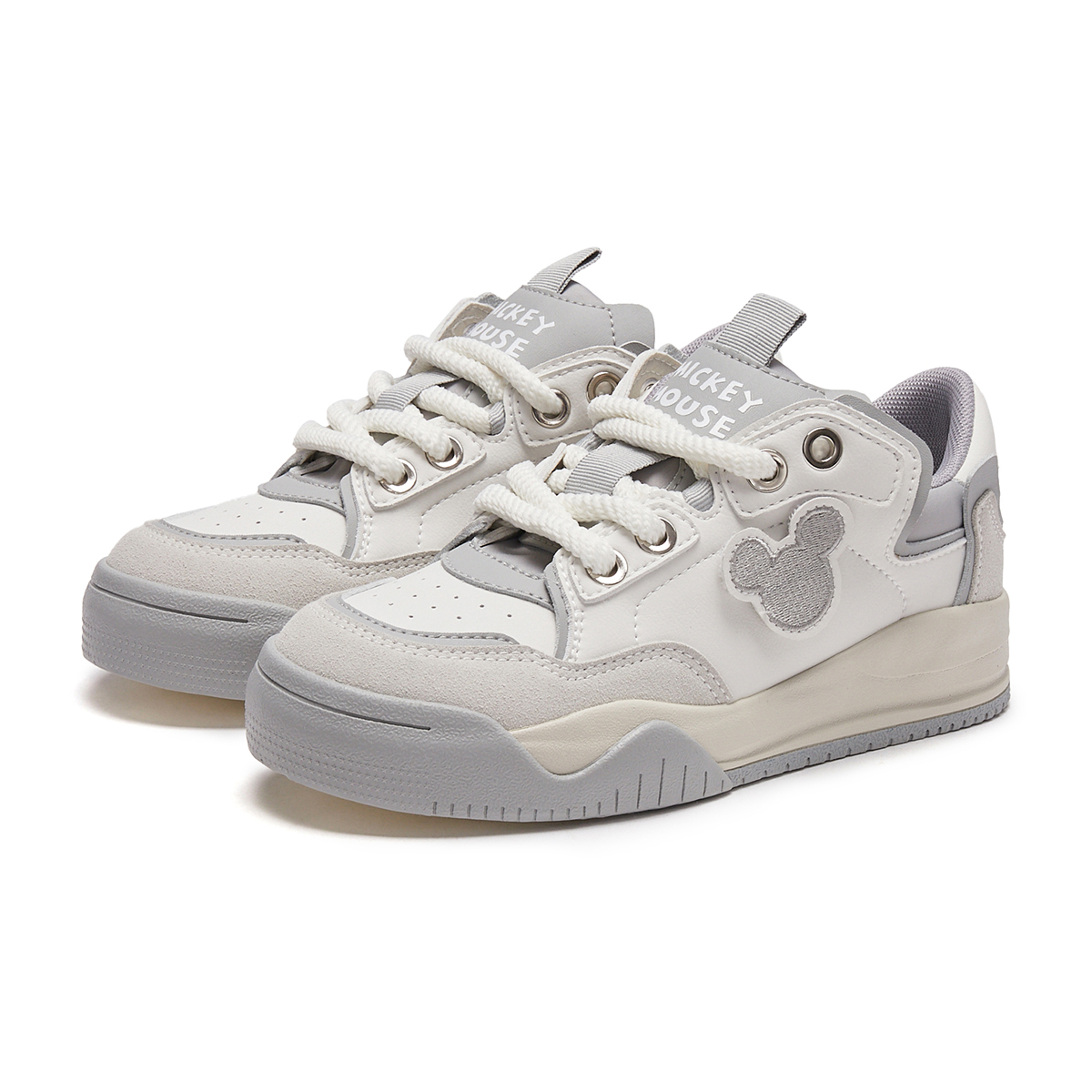 Lookbook (W) Hotwind 迪士尼米奇家族系列低筒鞋 '草莓熊吊飾 - 淺灰色' H14W3799