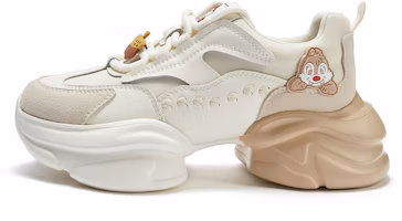 (Women) Hotwind Disney x Qiqi Didi Series 'Beige Retro Dad Shoe' H42W3398 (Women) Hotwind Disney x Qiqi Didi Series 'Beige Retro Dad Shoe' H42W3398