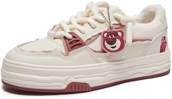 (Women) Hotwind Disney x Toy Story Beige 'Strawberry Bear Charm' H14W3396 Details for (Women) Hotwind Disney x Toy Story Beige 'Strawberry Bear Charm' H14W3396