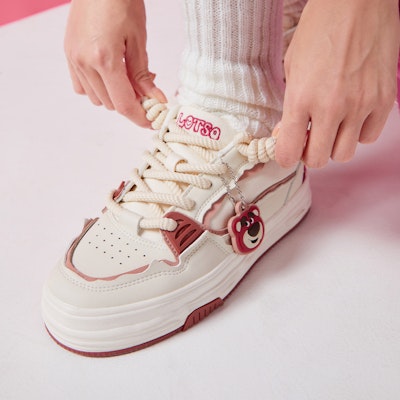 (Women) Hotwind Disney x Toy Story Beige 'Strawberry Bear Charm' H14W3396 2