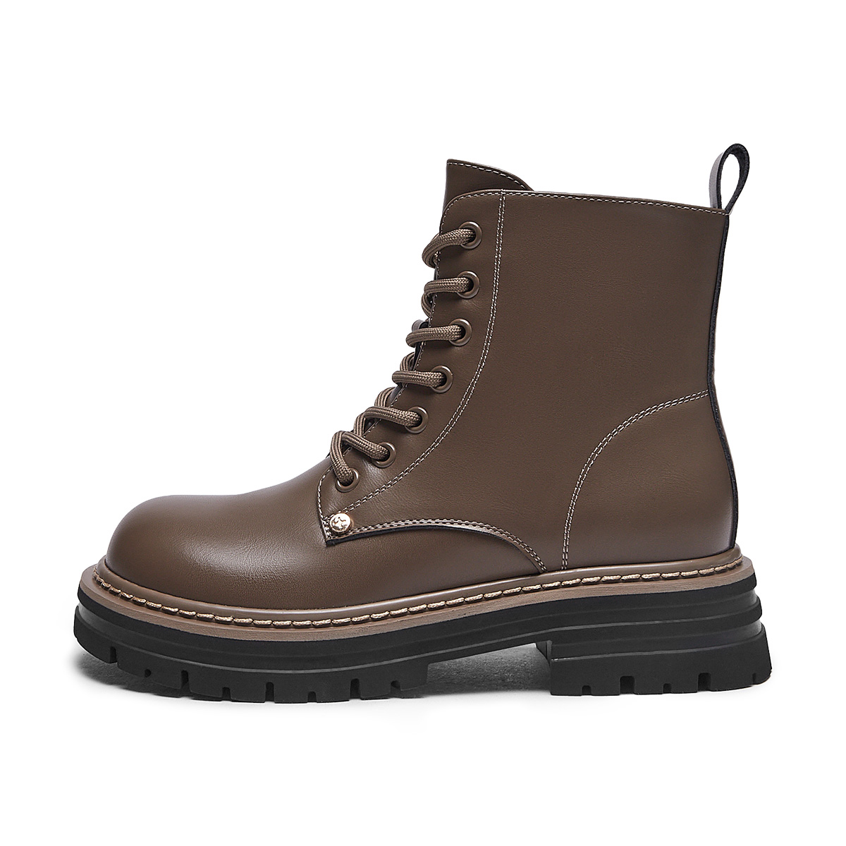 Purchase (W) Botas Martin de Tobillo Hotwind de Cuero Doble Capa 'Cálidas y Versátiles'. H95W3836