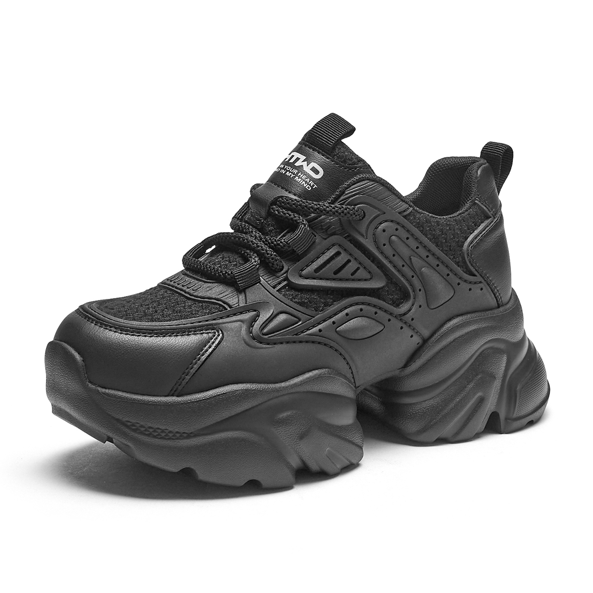 Order (W) Hotwind 布面基本款厚底低筒『老爹鞋』 H42W3710