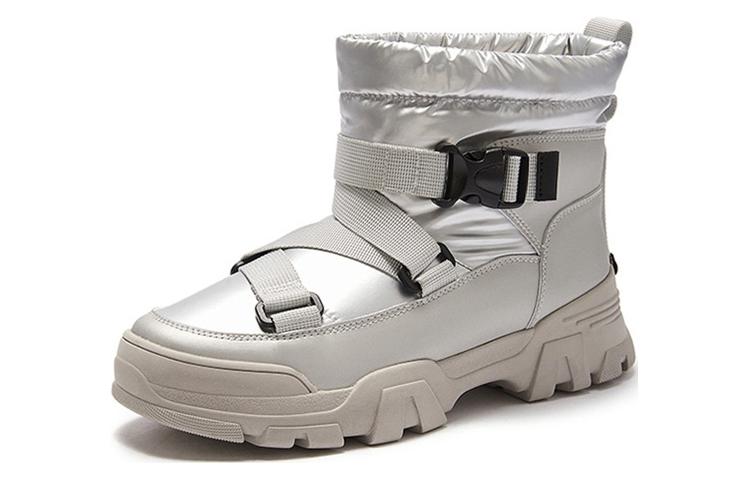 (W) Hotwind Fabric Casual Fashion Mid-Cut Snow Boots 'Trendy' 圖 4