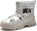 Shop (W) 热风潮流中帮织物休闲雪地靴 ''Trendy'' H89W2410