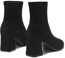 (W) 热风布料粗跟短靴‘百搭气质黑’ H84W2421 Shop (W) 热风布料粗跟短靴‘百搭气质黑’ H84W2421