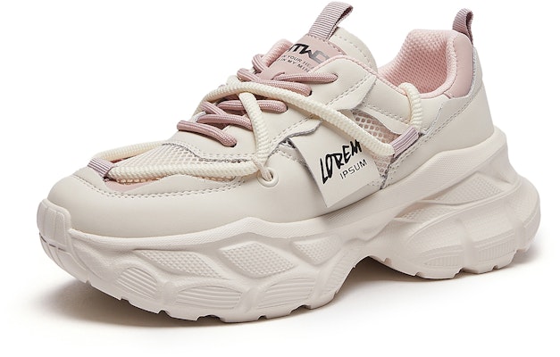 (Women) Hotwind Fabric Comfort Lace-up Casual Versatile Thick Sole Height-Increasing Breathable Retro Low-Top 'Dad Shoe' H42W3322 Details for (Women) Hotwind Fabric Comfort Lace-up Casual Versatile Thick Sole Height-Increasing Breathable Retro Low-Top 'Dad Shoe' H42W3322