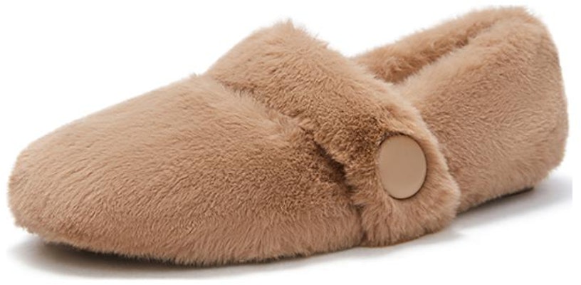 (Women) Hotwind Fabric Fashion Comfort 'Fuzzy Flats' H10W2403 Order (Women) Hotwind Fabric Fashion Comfort 'Fuzzy Flats' H10W2403
