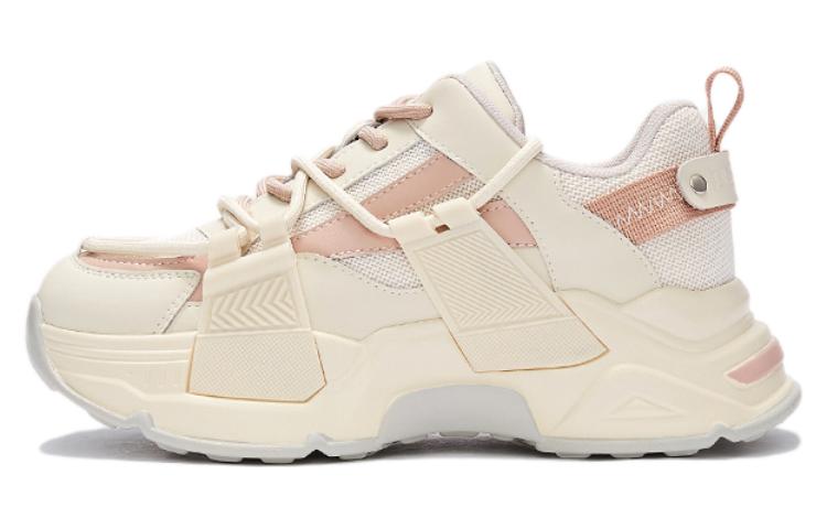 (Women) Hotwind Fabric Fashion Dad Shoes 'White Pink' H42W3117