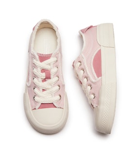 (W) 핫윈드 패브릭 로우탑 '컬러블록 패치워크' H14W3729 Cheap (W) 핫윈드 패브릭 로우탑 '컬러블록 패치워크' H14W3729