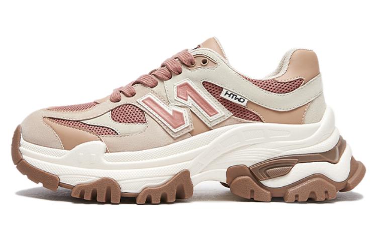 Lookbook (W) Hotwind Kasut Minimalis Fabrik Tapak Tinggi Renda Bulat ''Dad Shoe'' H42W3116