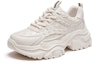 Order (Women) Hotwind Fabric Multilayered Patchwork Low-Top Dad Shoes 'Beige' H42W3702