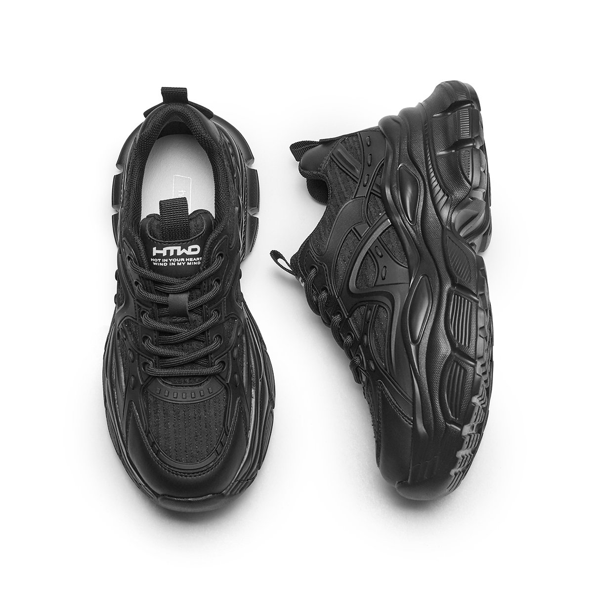 Shop (W) Zapatillas de Plataforma Transpirables Hotwind con Cordones y Punta Redonda H42W3726