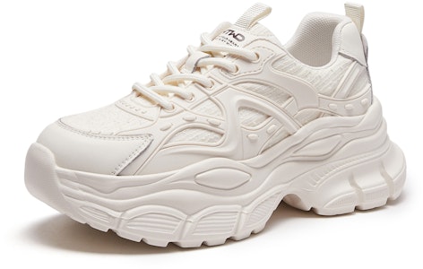 (W) ホットウィンド 通気性 プラットフォーム ダッドスニーカー レースアップ H42W3726 Purchase (W) ホットウィンド 通気性 プラットフォーム ダッドスニーカー レースアップ H42W3726