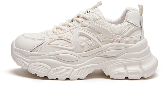 (W) ホットウィンド 通気性 プラットフォーム ダッドスニーカー レースアップ H42W3726 Details for (W) ホットウィンド 通気性 プラットフォーム ダッドスニーカー レースアップ H42W3726