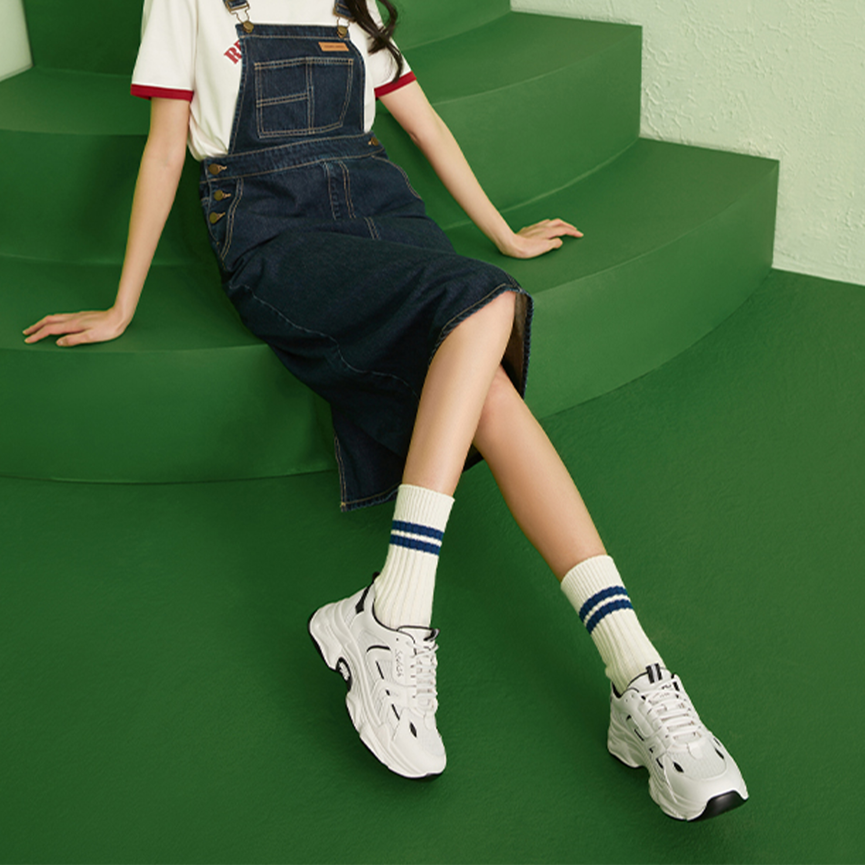 Lookbook (W) Hotwind 布料圓頭厚底綁帶老爹鞋 H42W3P01