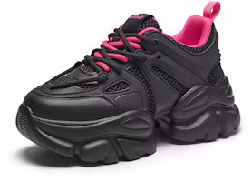 Order (W) Hotwind 布料圓頭綁帶增高5.5cm低筒休閒老爹鞋 H42W3721