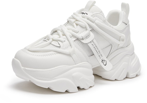 (Women) Hotwind Fabric Round Toe Lace-Up Thick Sole Platform 'Dad Shoes' H42W3521 Order (Women) Hotwind Fabric Round Toe Lace-Up Thick Sole Platform 'Dad Shoes' H42W3521