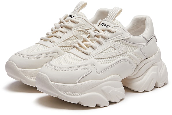 (Women) Hotwind Fabric Round Toe Platform 'Versatile Dad Shoe' H42W3701 3