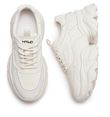 (Women) Hotwind Fabric Round Toe Platform 'Versatile Dad Shoe' H42W3701 4
