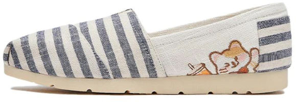 (Women) Hotwind Fabric Square Toe Comfort Colorblock Casual Flats H30W3505 (Women) Hotwind Fabric Square Toe Comfort Colorblock Casual Flats H30W3505