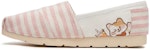 (Women) Hotwind Fabric Square Toe Comfort Colorblock Casual Flats H30W3505