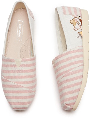 (Women) Hotwind Fabric Square Toe Comfort Colorblock Casual Flats H30W3505 Shop (Women) Hotwind Fabric Square Toe Comfort Colorblock Casual Flats H30W3505