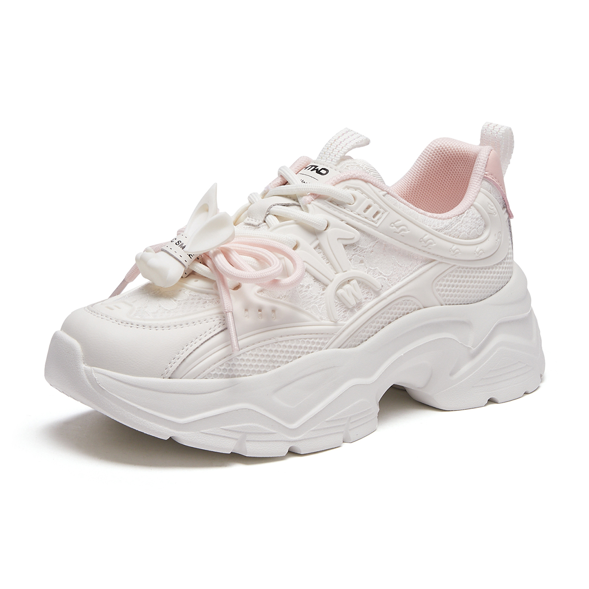 (W) Hotwind Fabric Thick Sole CMFT Lace-Up Low-Top 'Dad Shoe 6cm' 圖 6