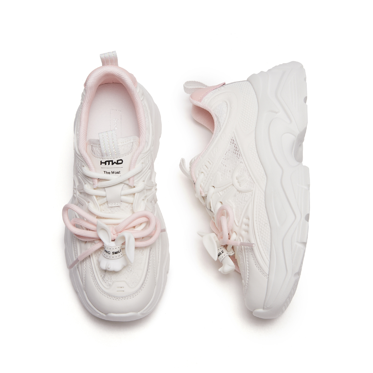 (W) Hotwind Fabric Thick Sole CMFT Lace-Up Low-Top 'Dad Shoe 6cm' 圖 8