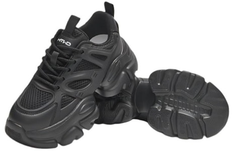 (W) 핫윈드 빈티지 메쉬 두꺼운 밑창 데일리 편안한 로우탑 블랙 워리어 운동화 H42W3319 Shop (W) 핫윈드 빈티지 메쉬 두꺼운 밑창 데일리 편안한 로우탑 블랙 워리어 운동화 H42W3319