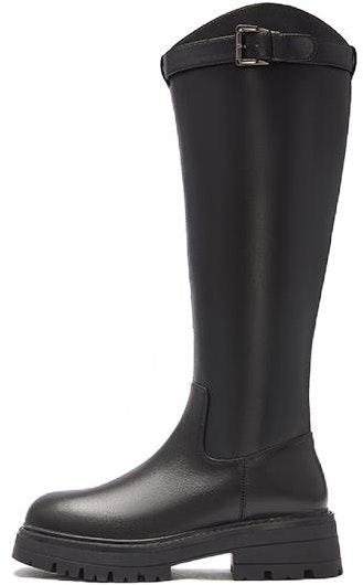 women-hotwind-fashion-casual-chunky-heel-tall-boots-slimming-black-h85-w2418