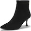 Order (Women) Hotwind Fashion Casual Versatile Pointed Toe High Heel Ankle Boots 6.5cm 'Black Sheepskin' H87W2408