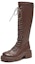 Shop (Women) Hotwind Fashion Chunky Heel 'Cool Black 6cm High-Top Boots' H85W2806