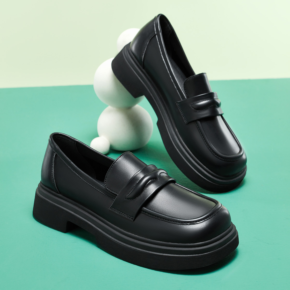 Lookbook (W) Tacón Grueso Cómodo Hotwind 'Casual Flat' Moda. H02W3516