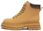 Buy (Women) Hotwind Fashion Round Toe Lace-Up Casual Martin Boots 'Double-Layer Leather' H95W2830