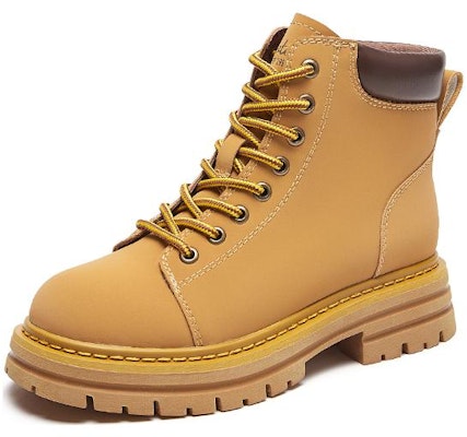 (Women) Hotwind Fashion Round Toe Lace-Up Casual Martin Boots 'Double-Layer Leather' H95W2830 Order (Women) Hotwind Fashion Round Toe Lace-Up Casual Martin Boots 'Double-Layer Leather' H95W2830