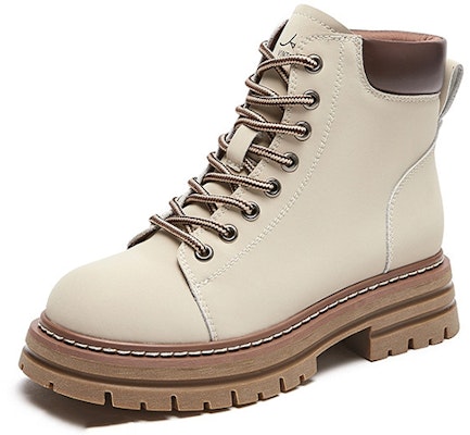 (Women) Hotwind Fashion Round Toe Lace-Up Casual Martin Boots 'Double-Layer Leather' H95W2830 Shop (Women) Hotwind Fashion Round Toe Lace-Up Casual Martin Boots 'Double-Layer Leather' H95W2830